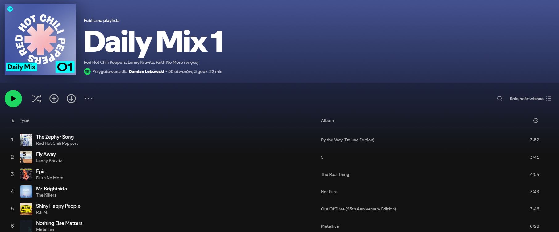 daily mix spotify